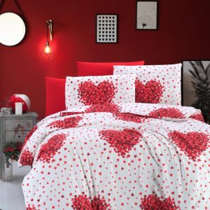 Alena Home Style 6pcs 100% cotton Duvet with sheet set.