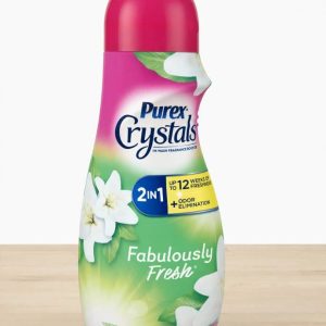 Purex Crystals In-Wash Fragrance and Scent Booster, Fabulously Fresh, 39 Ounce.