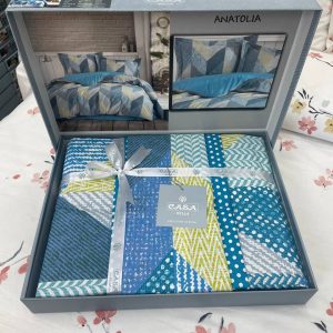 Casa Bella 6pcs king Duvet Cover Set.  100% cotton